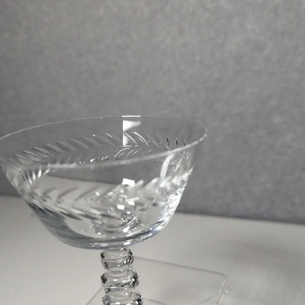 Tiffin‎ Franciscan Woodstock Champagne Sherbet, Glass